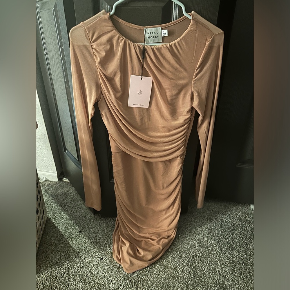 Hello Molly Women's pink Dress